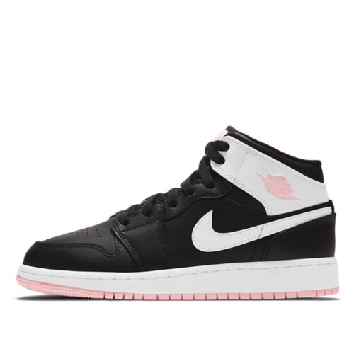 Jordan 1 Retro Mid Black Arctic Pink