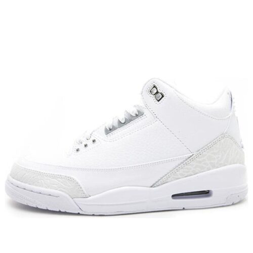 Jordan 3 Retro ‘Silver Anniversary’ White/Metallic Silver 398613-102