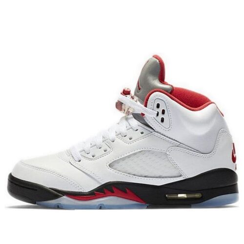 Jordan 5 Retro Fire Red Silver Tongue (2020)