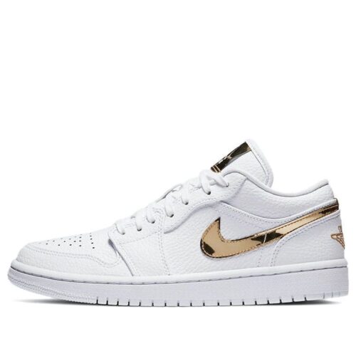 Jordan 1 Low SE White Metallic Gold CZ4776-100