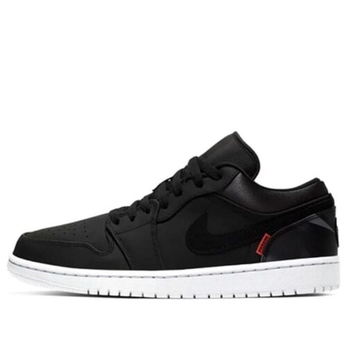 Jordan 1 Low BG Black/Infrared 23-White CN1077-001