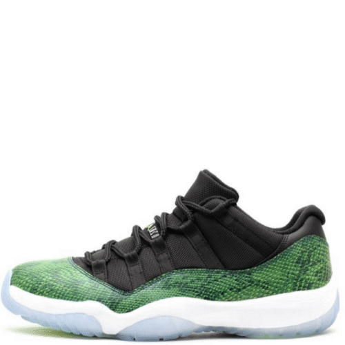 Jordan 11 Retro Low Green Snakeskin