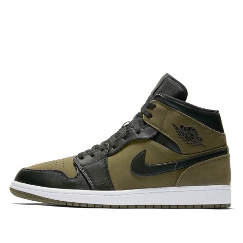 Jordan 1 Retro Mid Olive Canvas