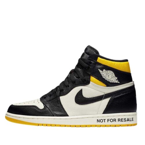 Jordan 1 Retro High “Not for Resale” Varsity Maize