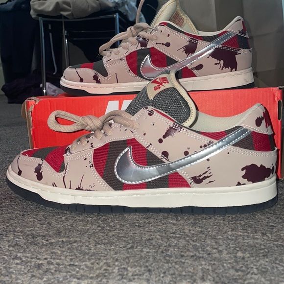 Nike Sb Dunk Low Freddy Krueger photo review