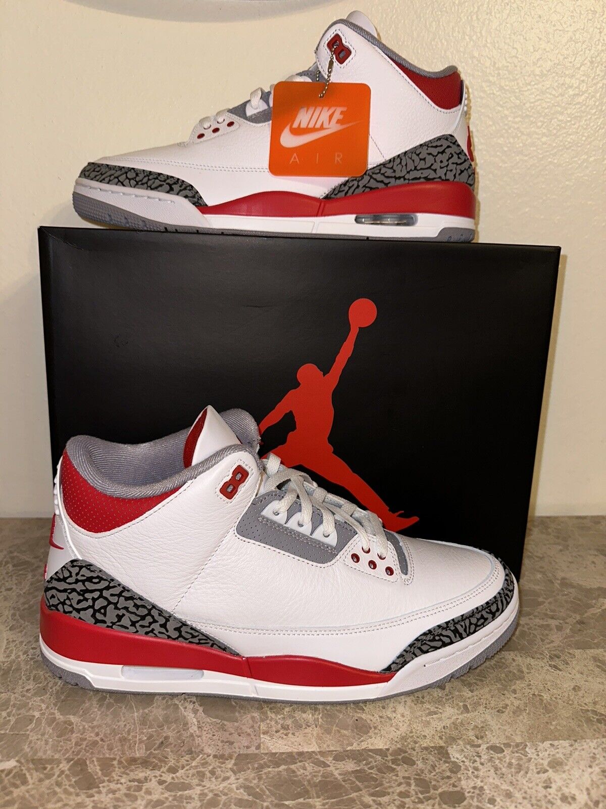 Jordan 3 OG Fire Red 2022 photo review