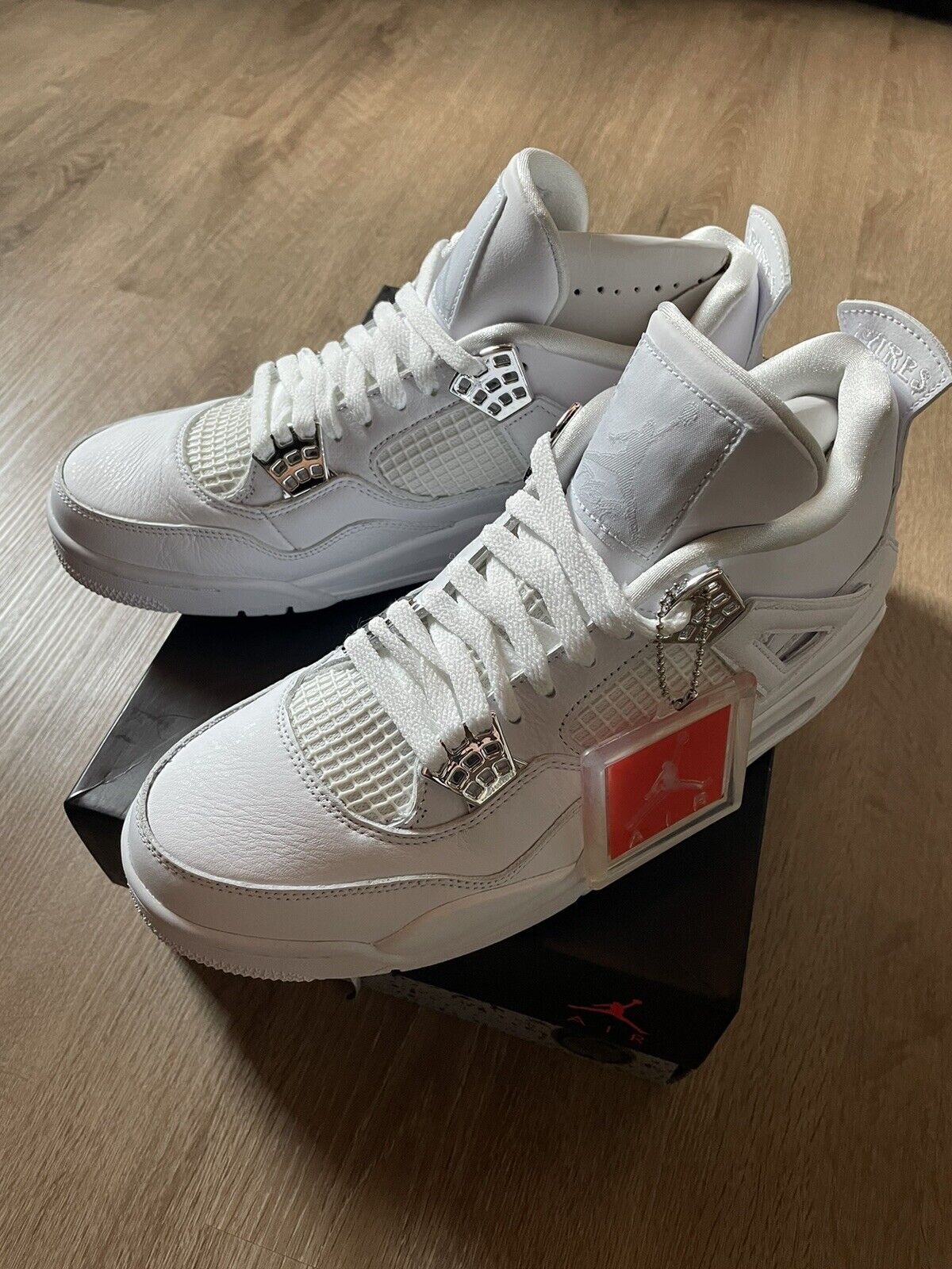 Jordan 4 Retro Pure Money photo review