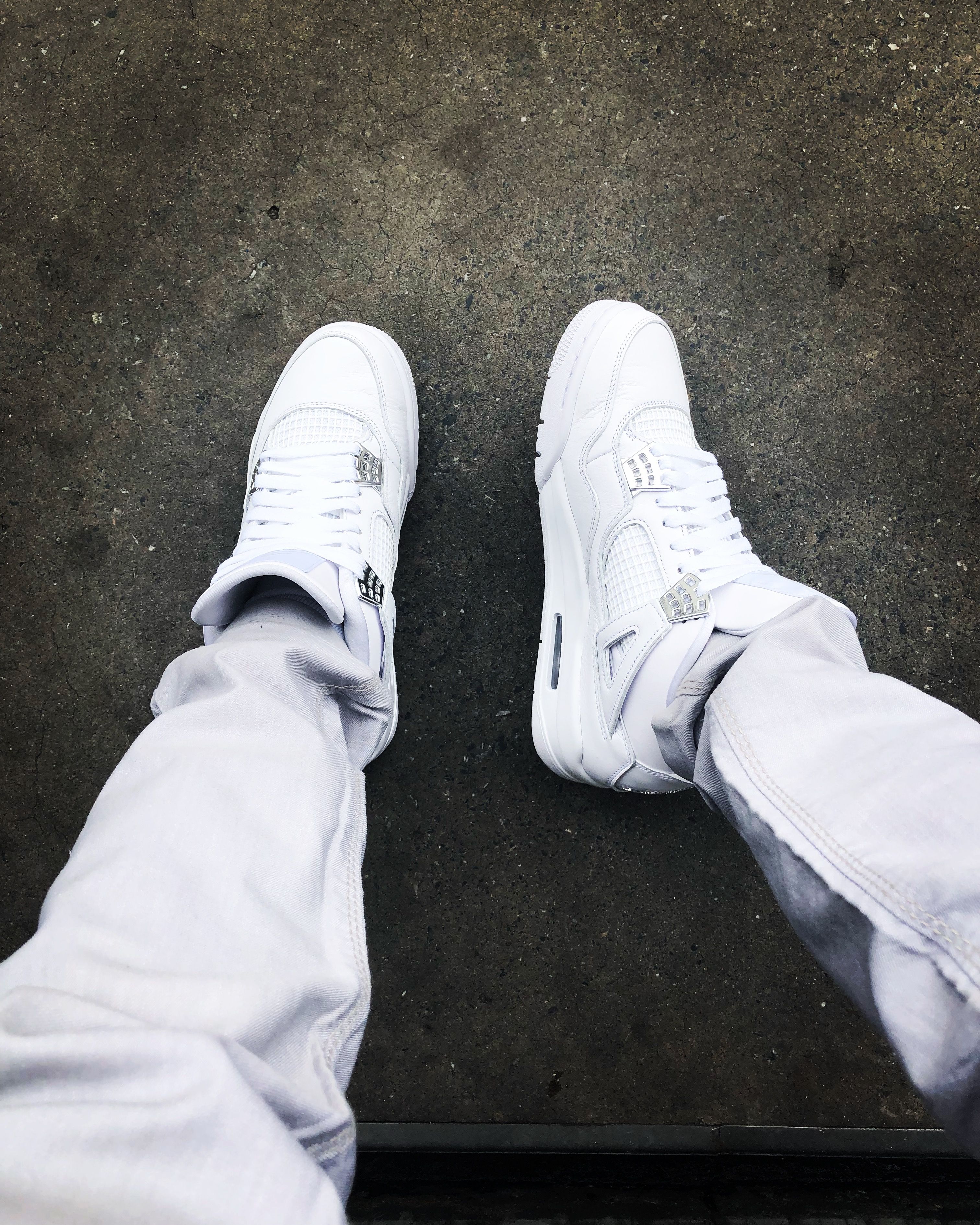 Jordan 4 Retro Pure Money photo review