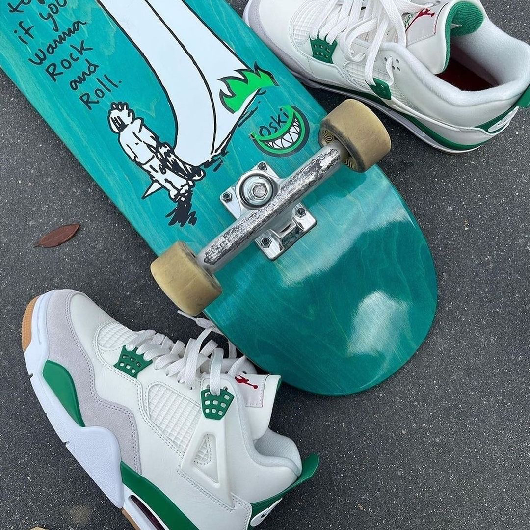 Nike SB X Air Jordan 4 “Pine Green” photo review