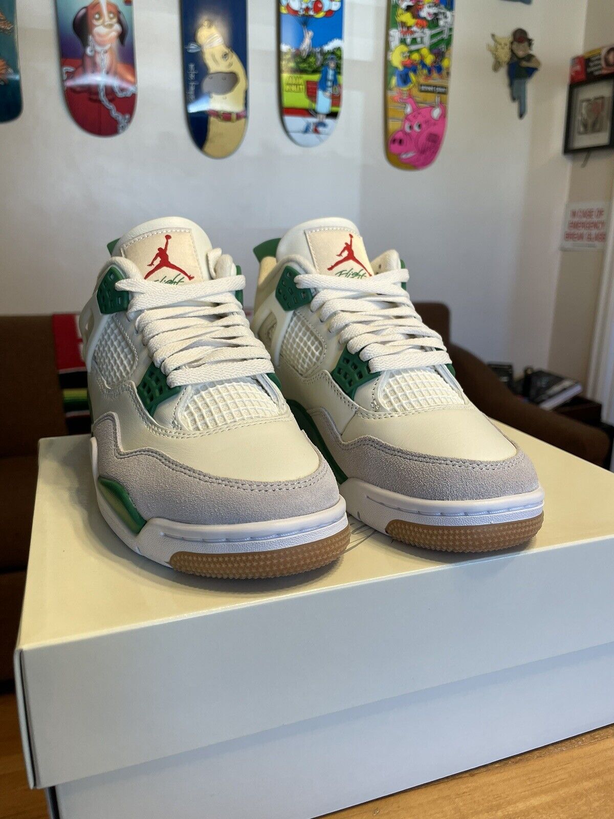 Nike SB X Air Jordan 4 “Pine Green” photo review