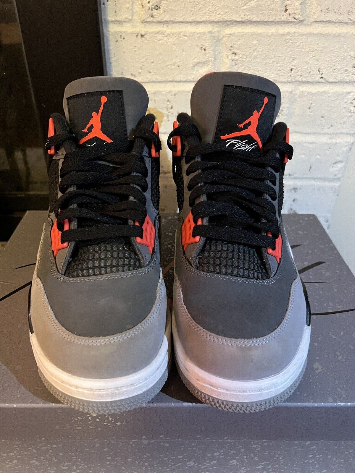 Jordan 4 Retro Infrared photo review