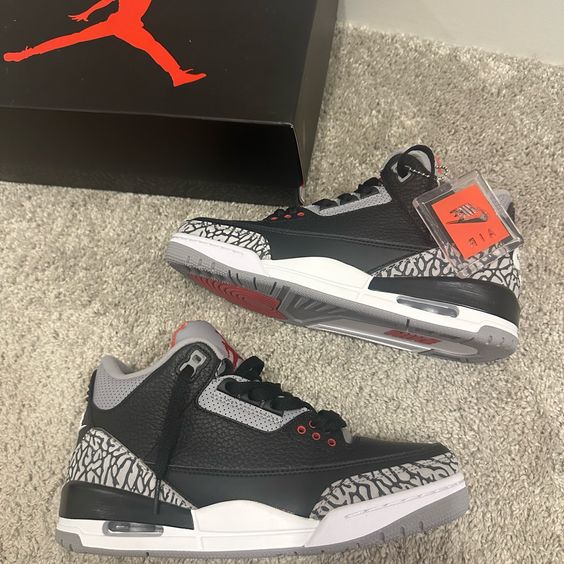 Jordan 3 Retro Black Cement photo review