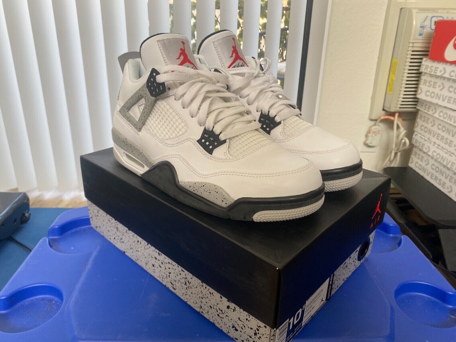 Jordan 4 Retro White Cement photo review