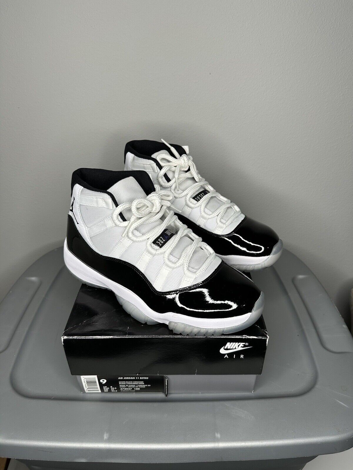 Jordan 11 Retro Concord (2018) photo review