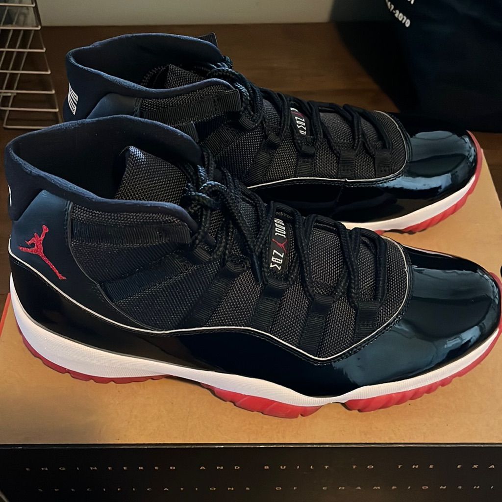 Jordan 11 Retro Playoffs Bred(2019) photo review
