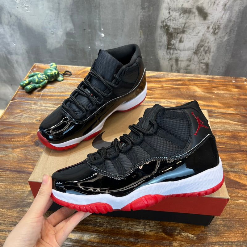 Jordan 11 Retro Playoffs Bred(2019) photo review