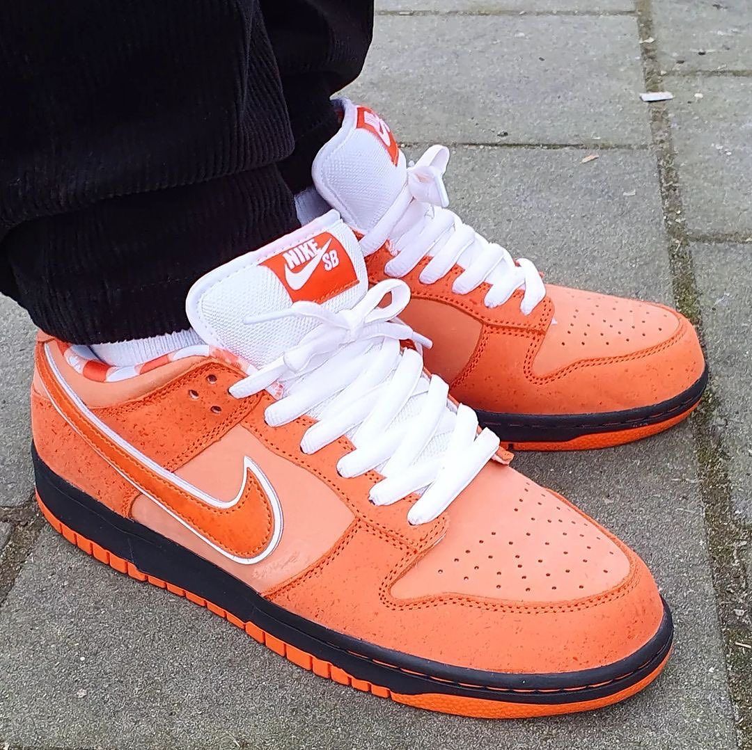 Concepts x Nike SB Dunk Low Orange Lobster photo review