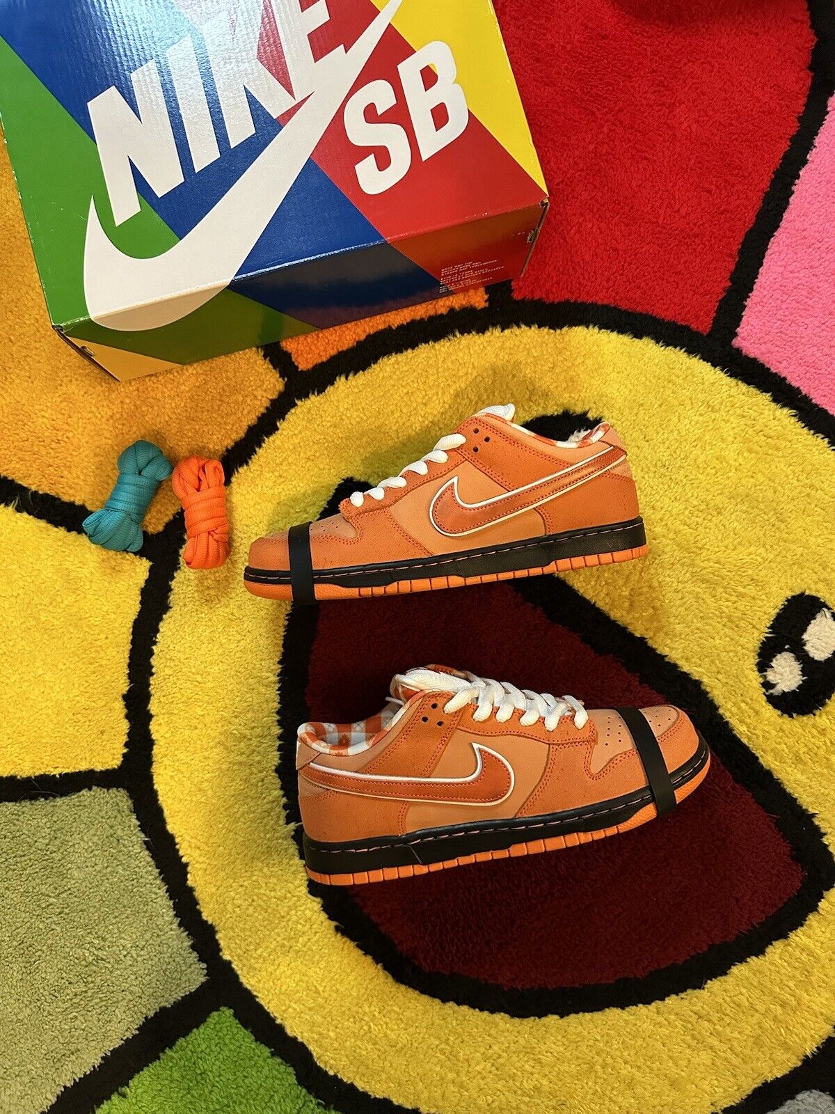 Concepts x Nike SB Dunk Low Orange Lobster photo review