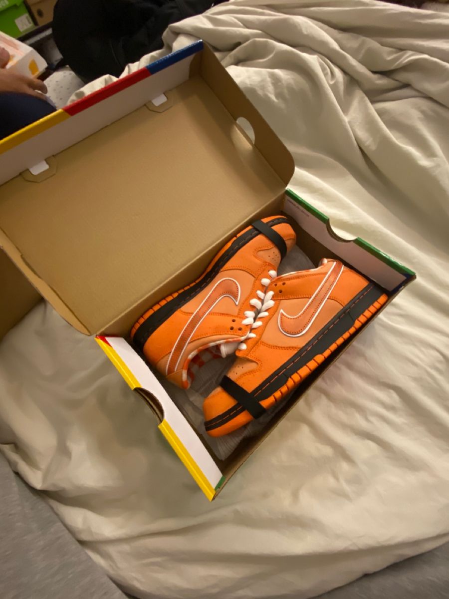 Concepts x Nike SB Dunk Low Orange Lobster photo review