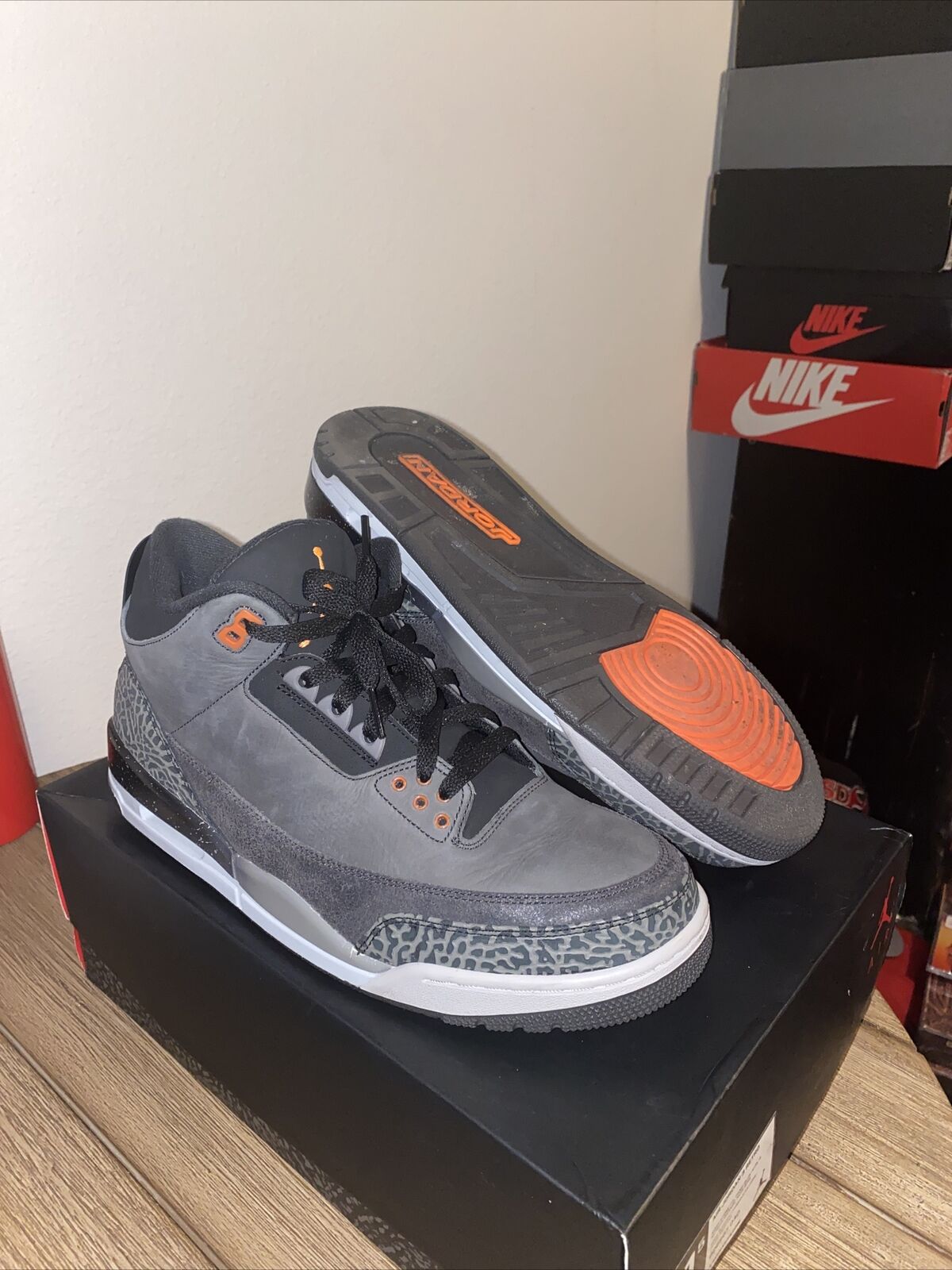 Air Jordan 3 Fear Pack photo review