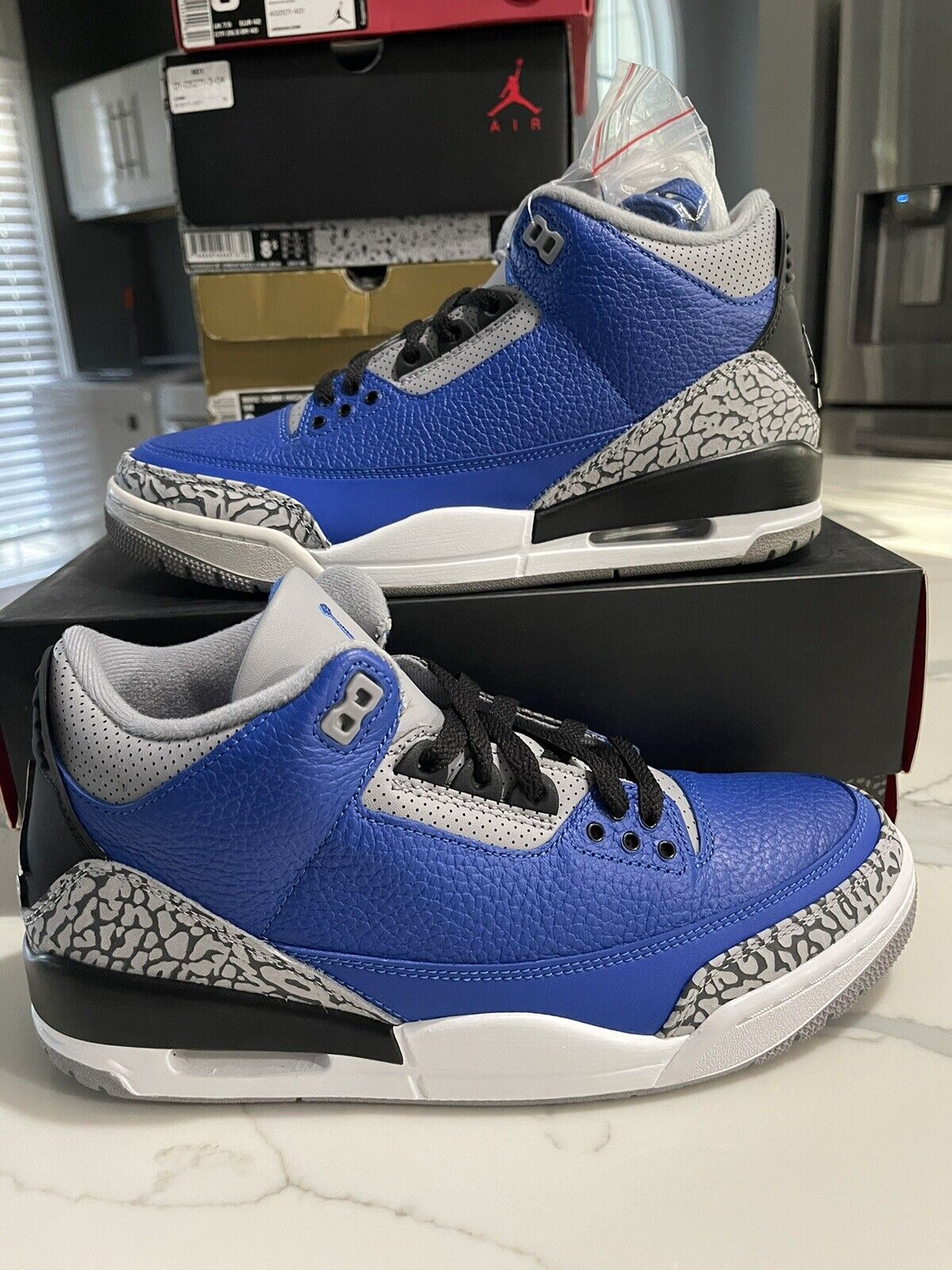 Jordan 3 Retro Blue Cement photo review