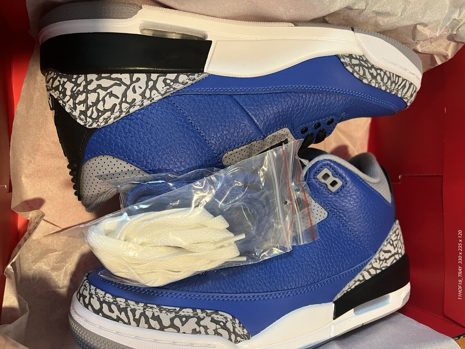 Jordan 3 Retro Blue Cement photo review