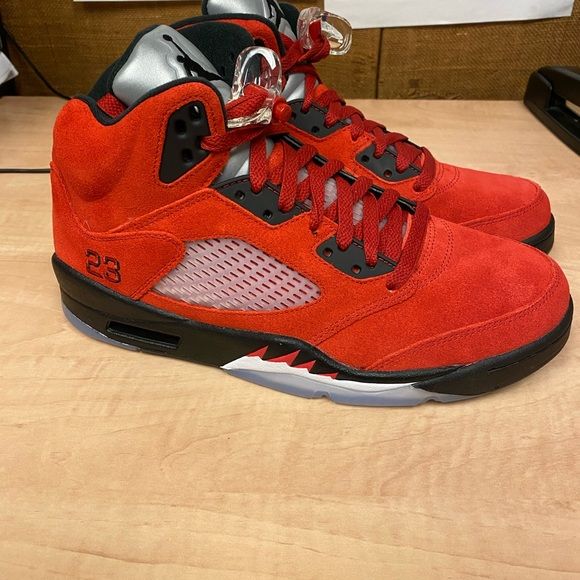 Jordan 5 Red Suede photo review
