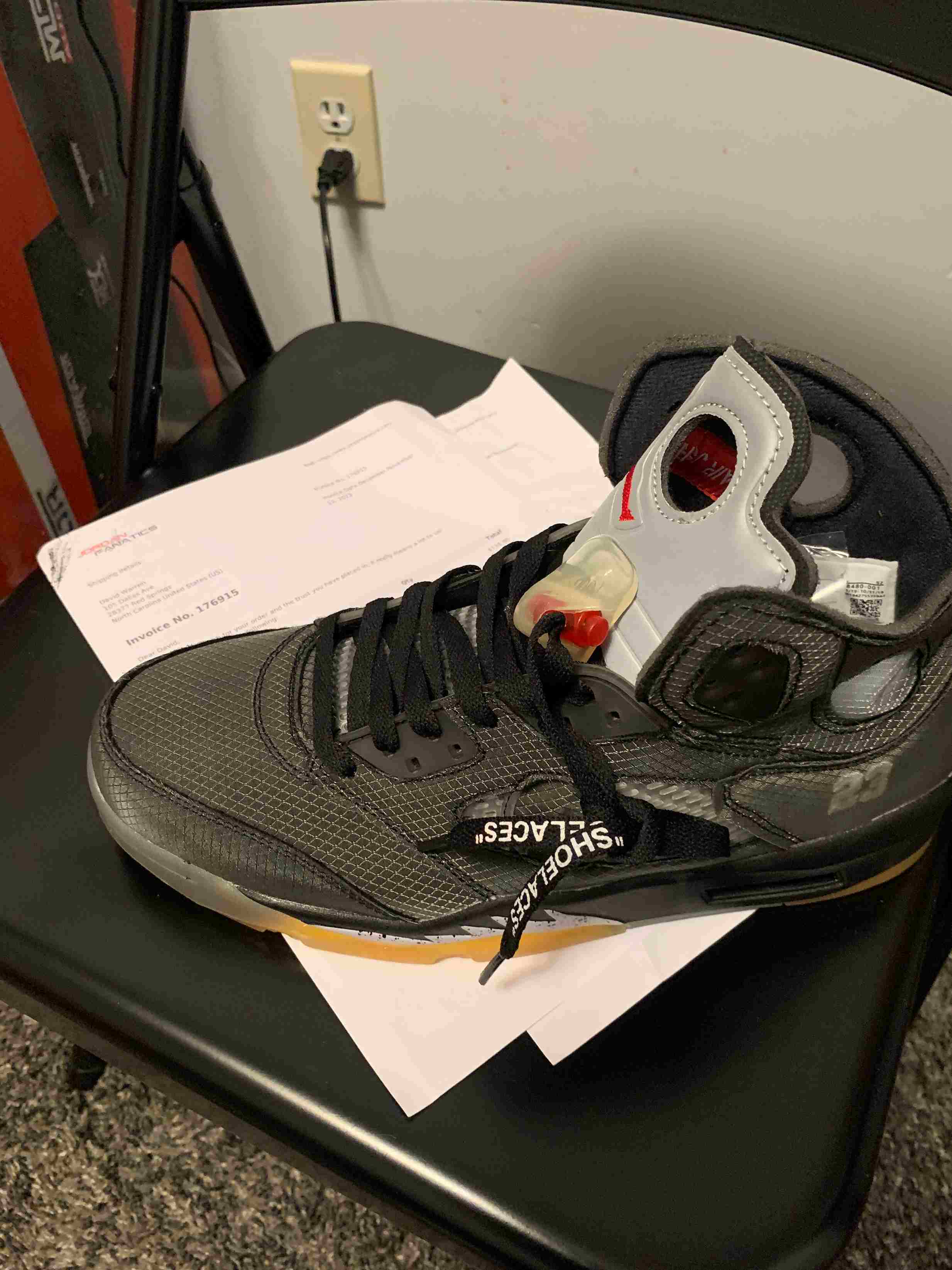 Jordan 5 Retro Off-White Muslin photo review