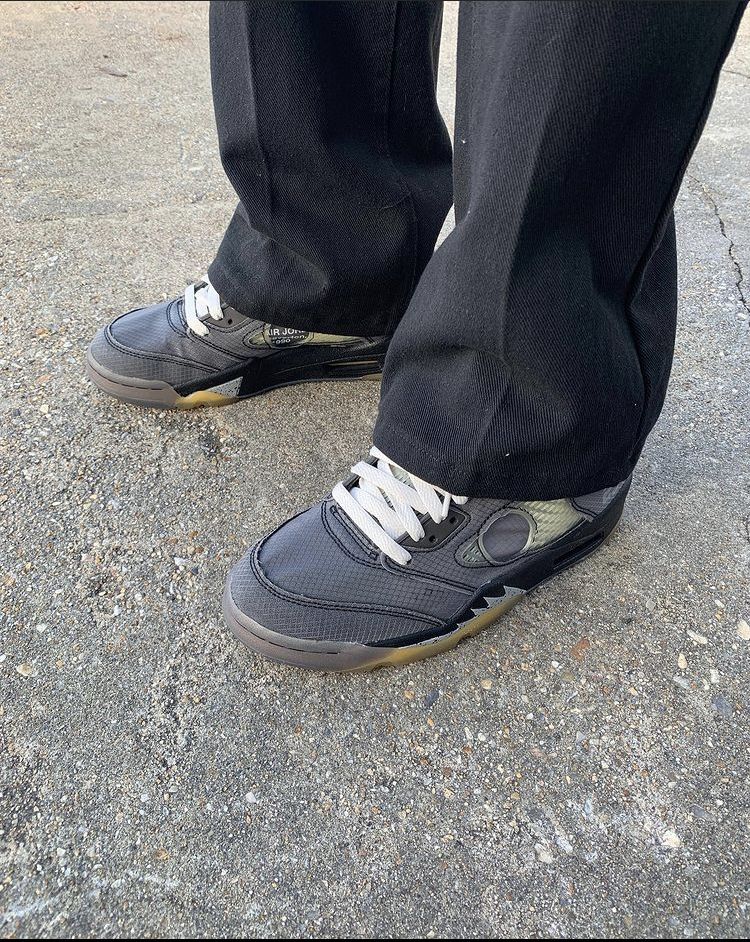 Jordan 5 Retro Off-White Muslin photo review