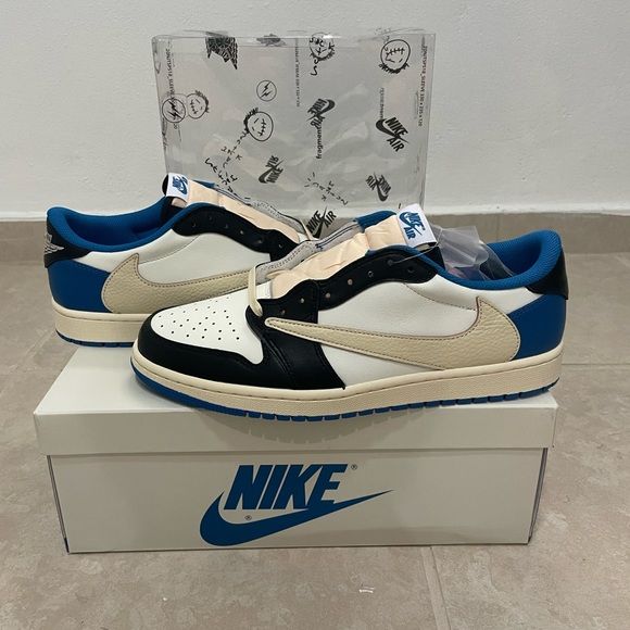 Jordan 1 Retro Low OG SP Fragment x Travis Scott photo review