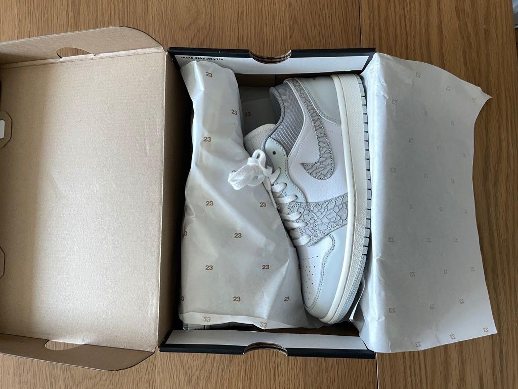 Jordan 1 Low PRM Smoke Grey Elephant photo review