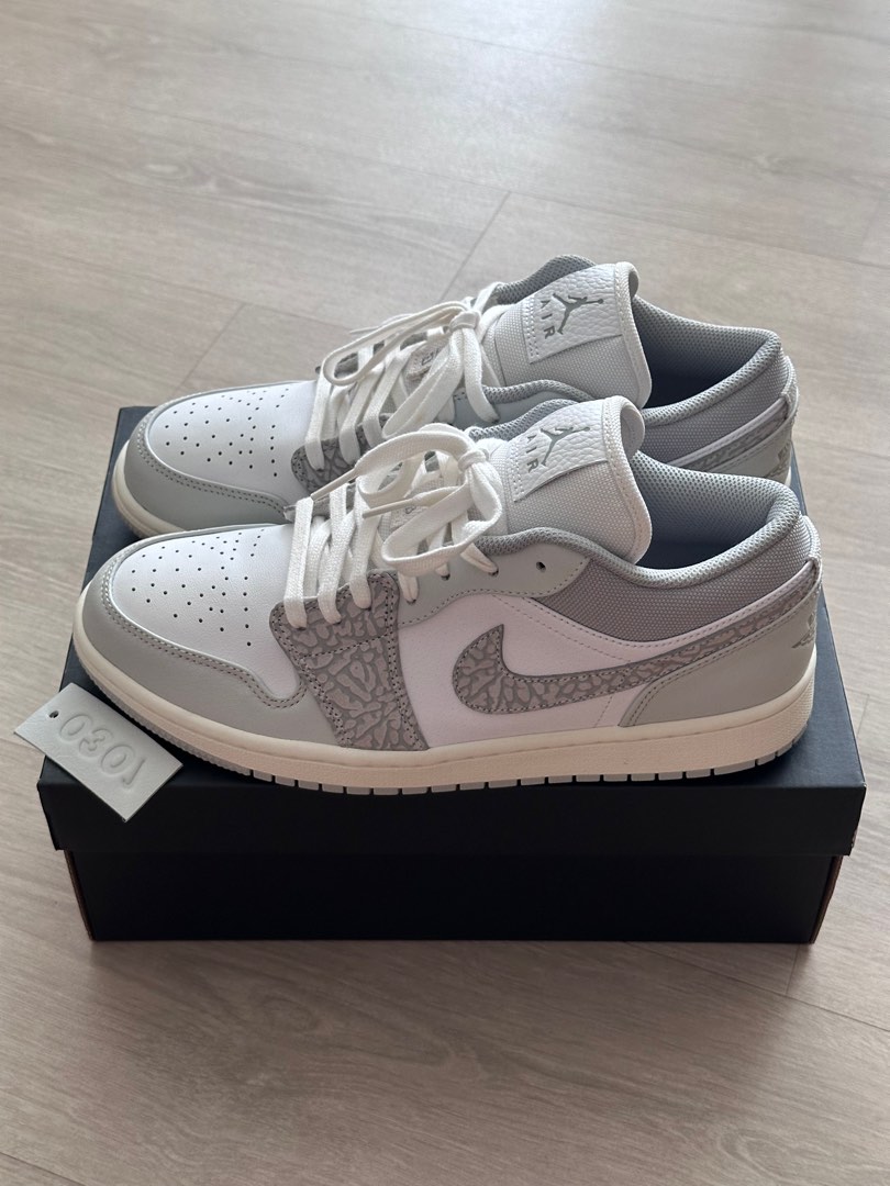 Jordan 1 Low PRM Smoke Grey Elephant photo review