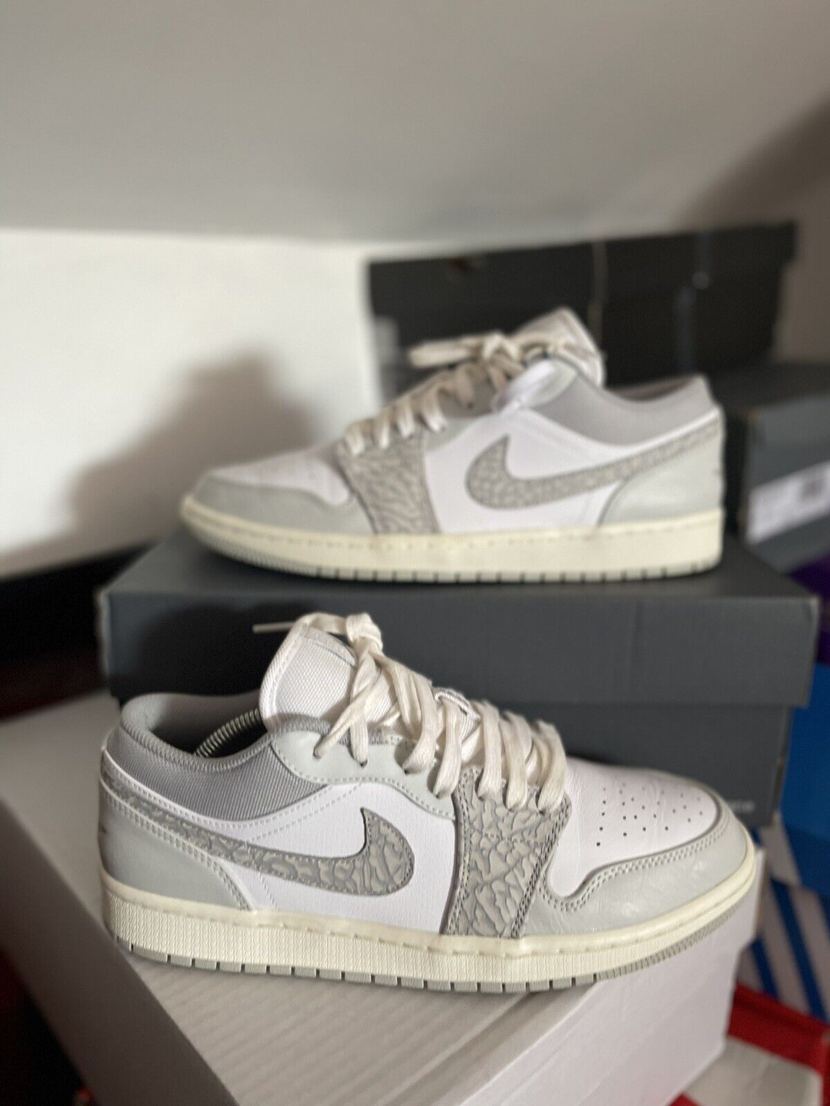 Jordan 1 Low PRM Smoke Grey Elephant photo review
