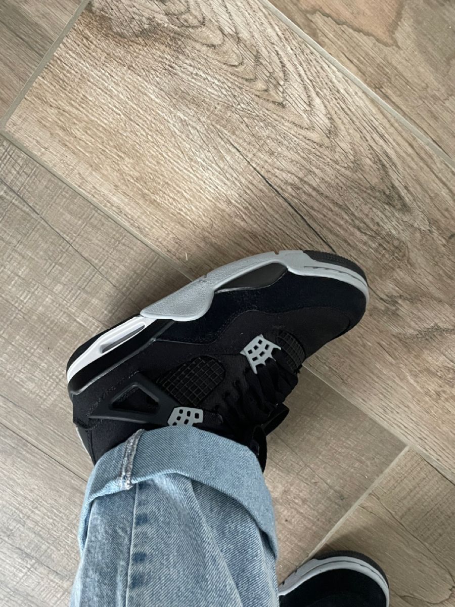 Jordan 4 Retro SE Black Canvas photo review