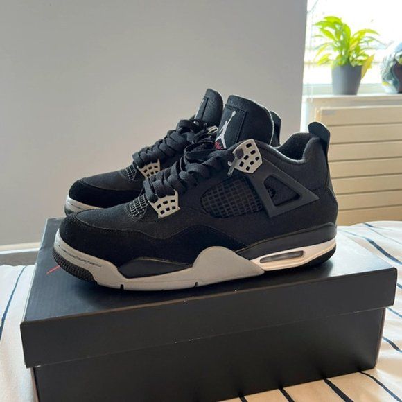 Jordan 4 Retro SE Black Canvas photo review