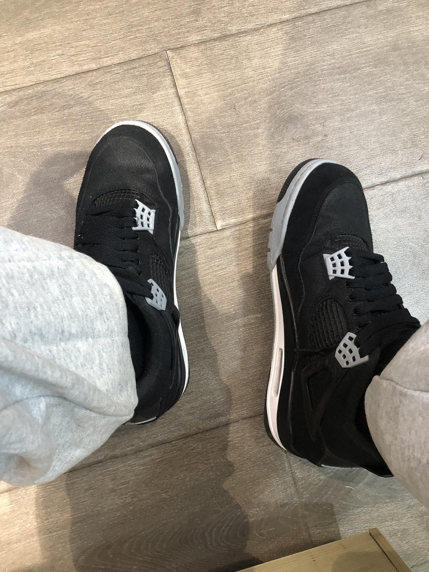 Jordan 4 Retro SE Black Canvas photo review