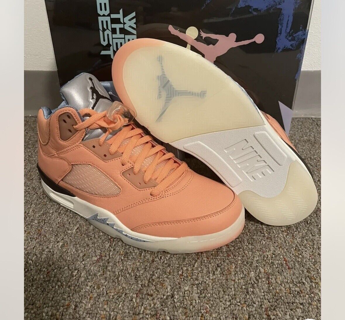 Jordan 5 Retro DJ Khaled We The Best Crimson Bliss photo review