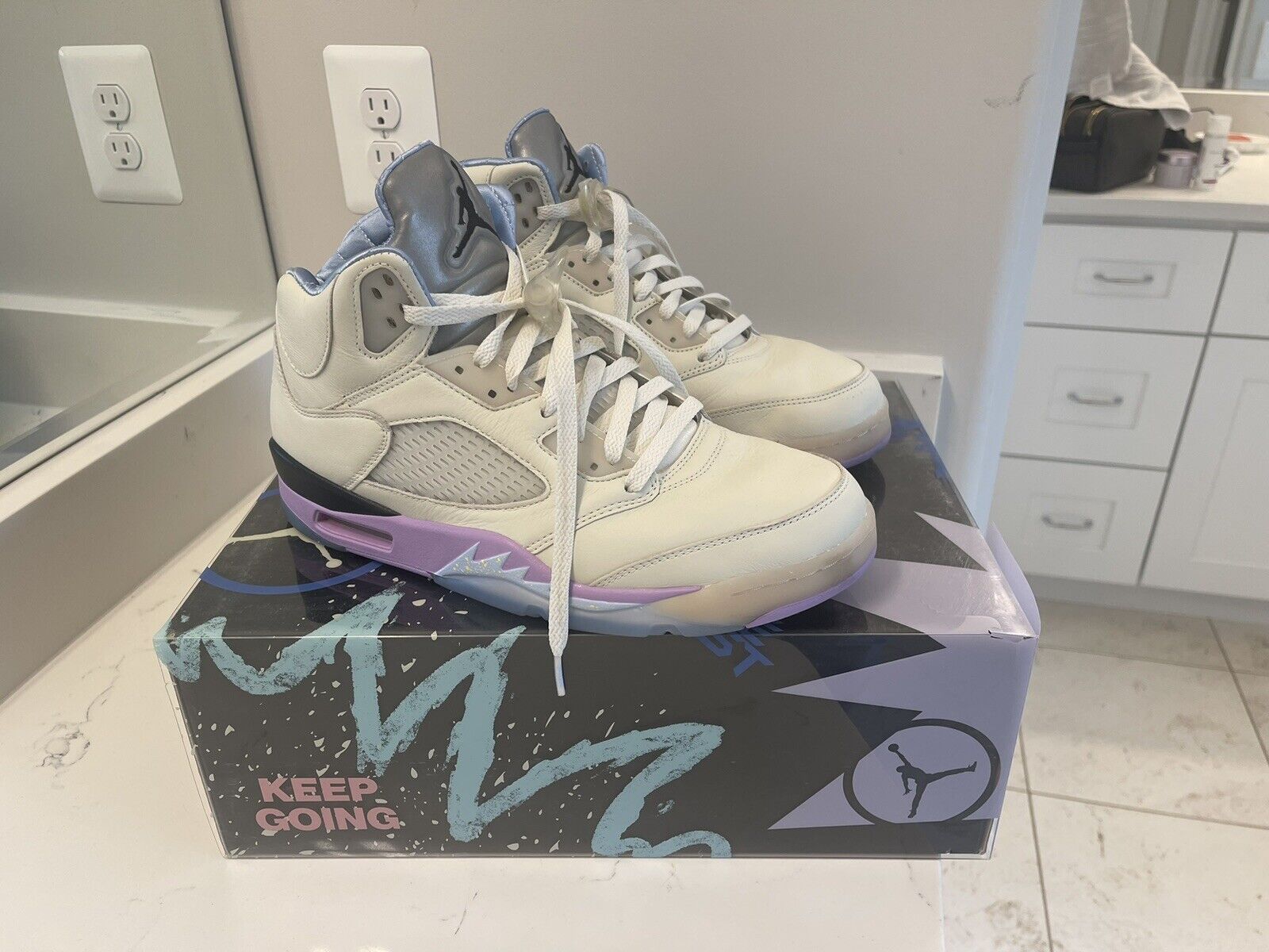 Jordan 5 DJ Khaled Sail photo review