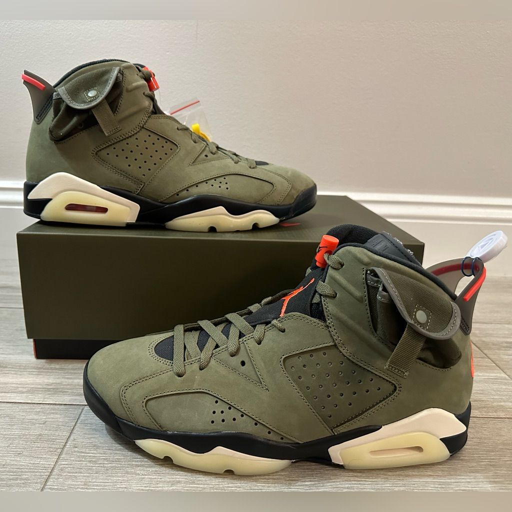 Jordan 6 Retro Travis Scott photo review