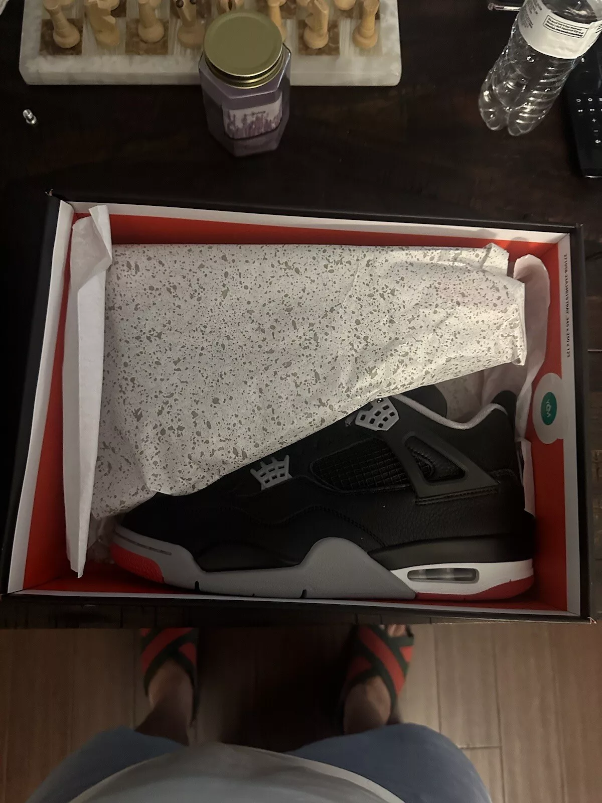 Jordan 4 Bred Reimagined photo review