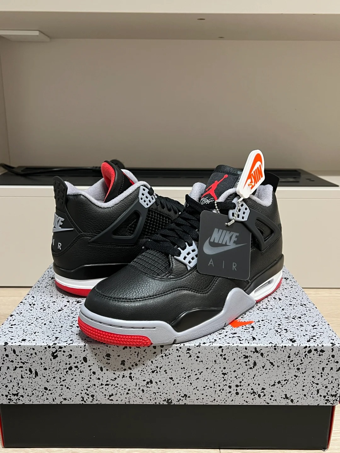 Jordan 4 Bred Reimagined photo review