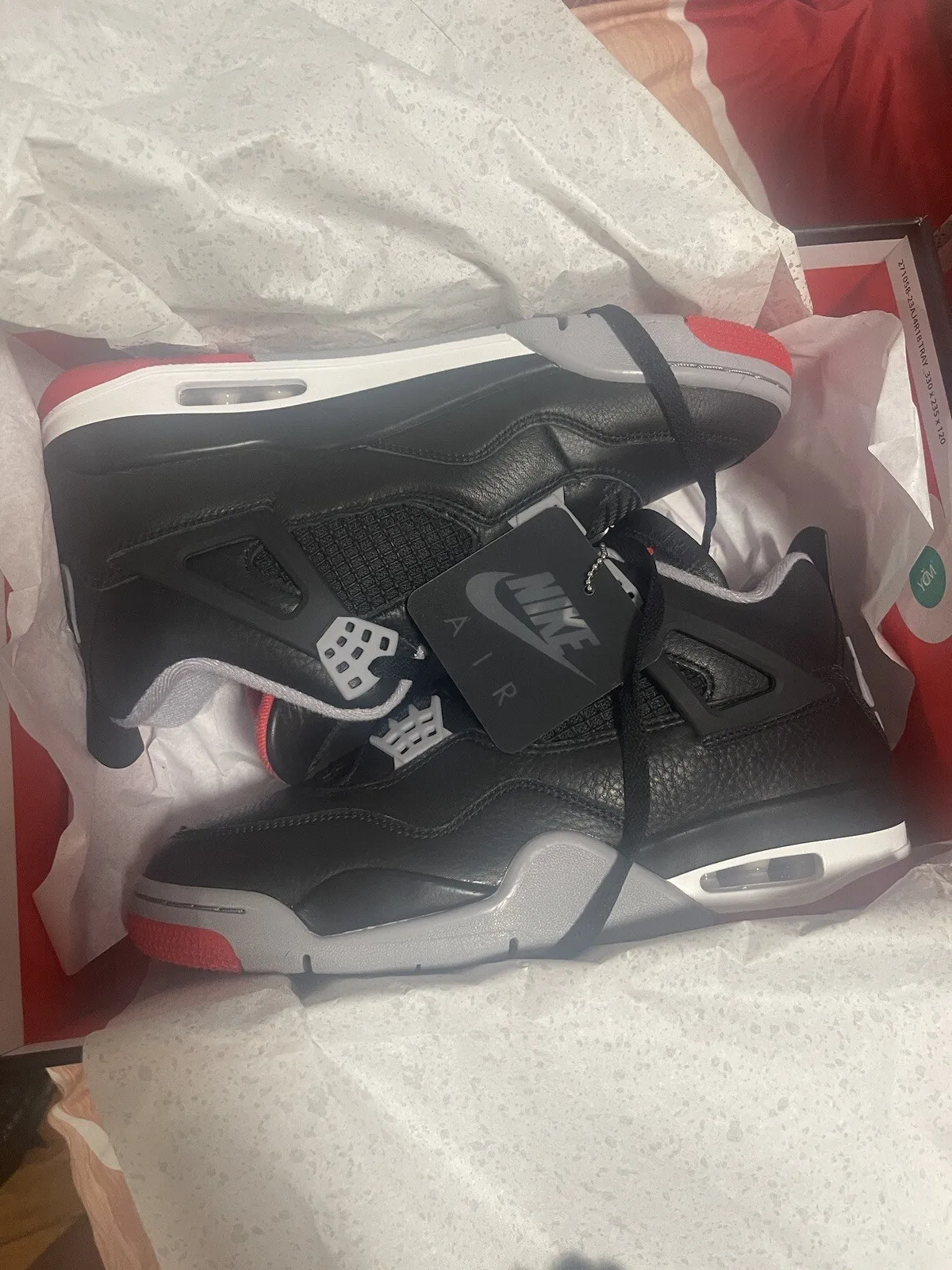 Jordan 4 Bred Reimagined photo review