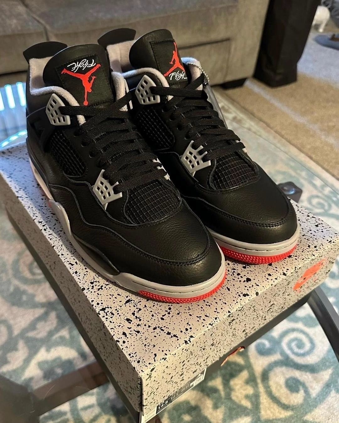 Jordan 4 Bred Reimagined photo review