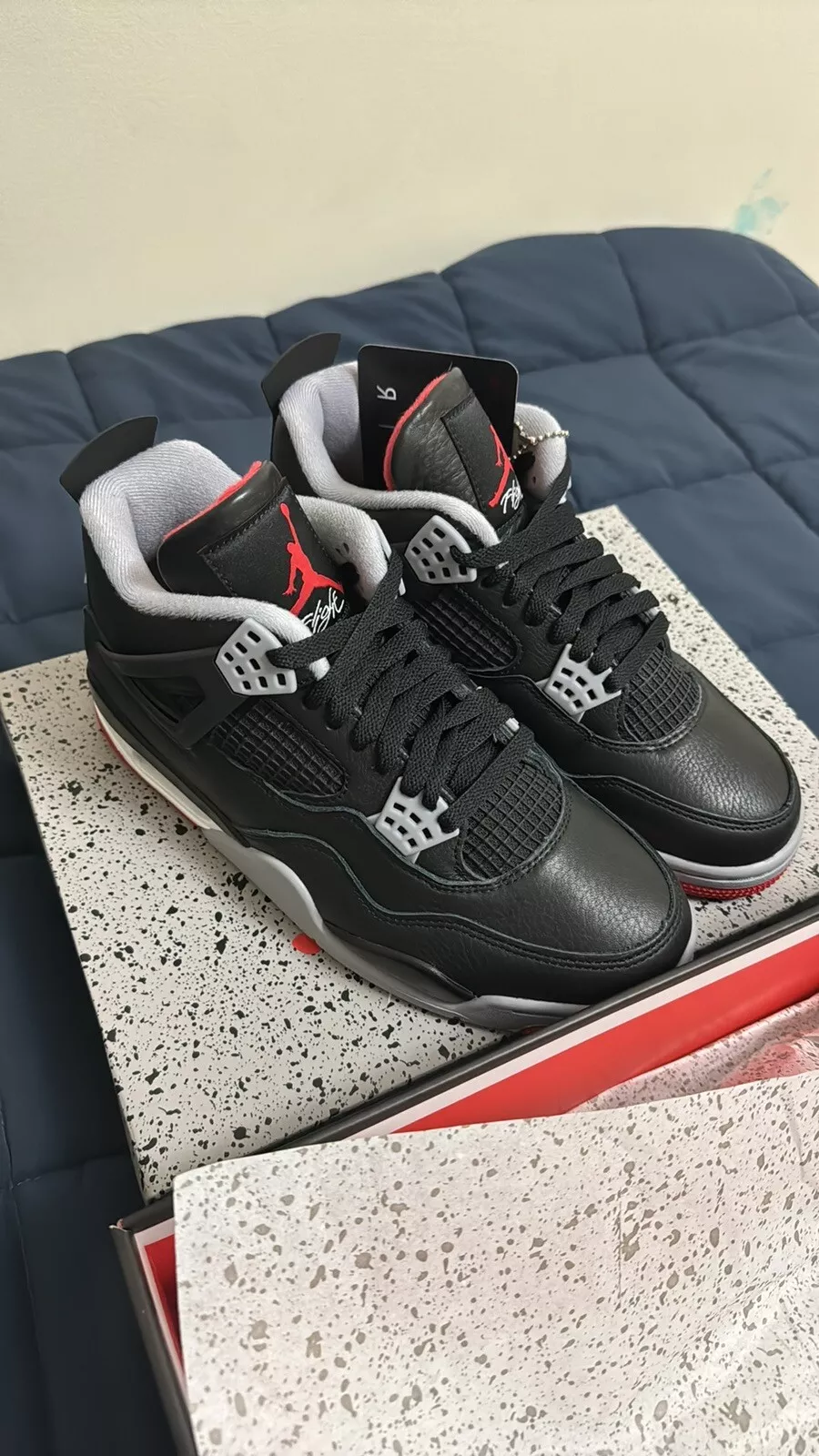 Jordan 4 Bred Reimagined photo review