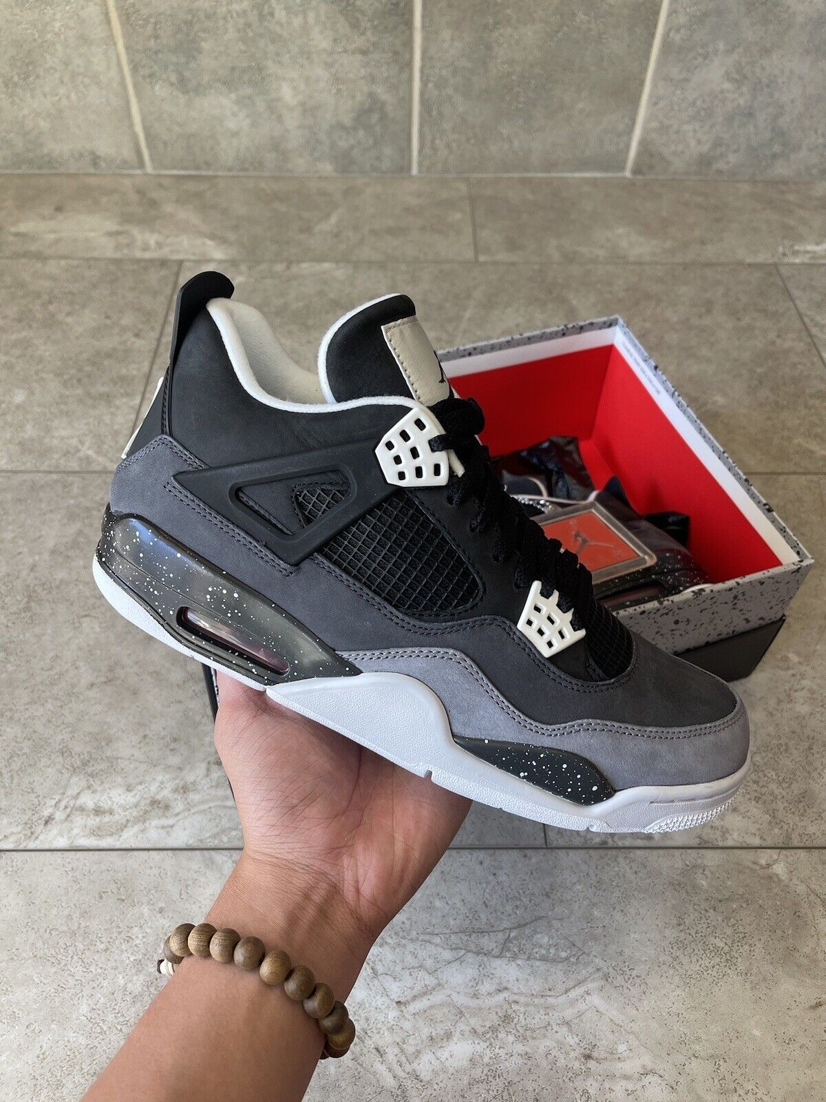 Jordan 4 Retro Fear(2024) photo review