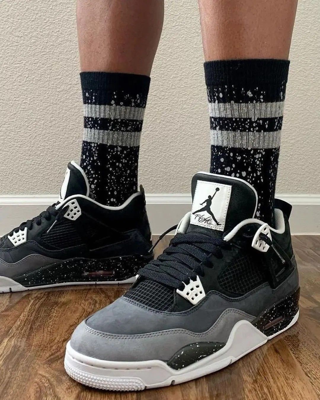 Jordan 4 Retro Fear(2024) photo review