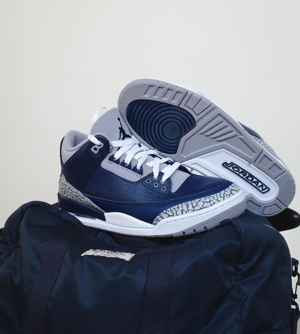 Jordan 3 Retro Georgetown photo review