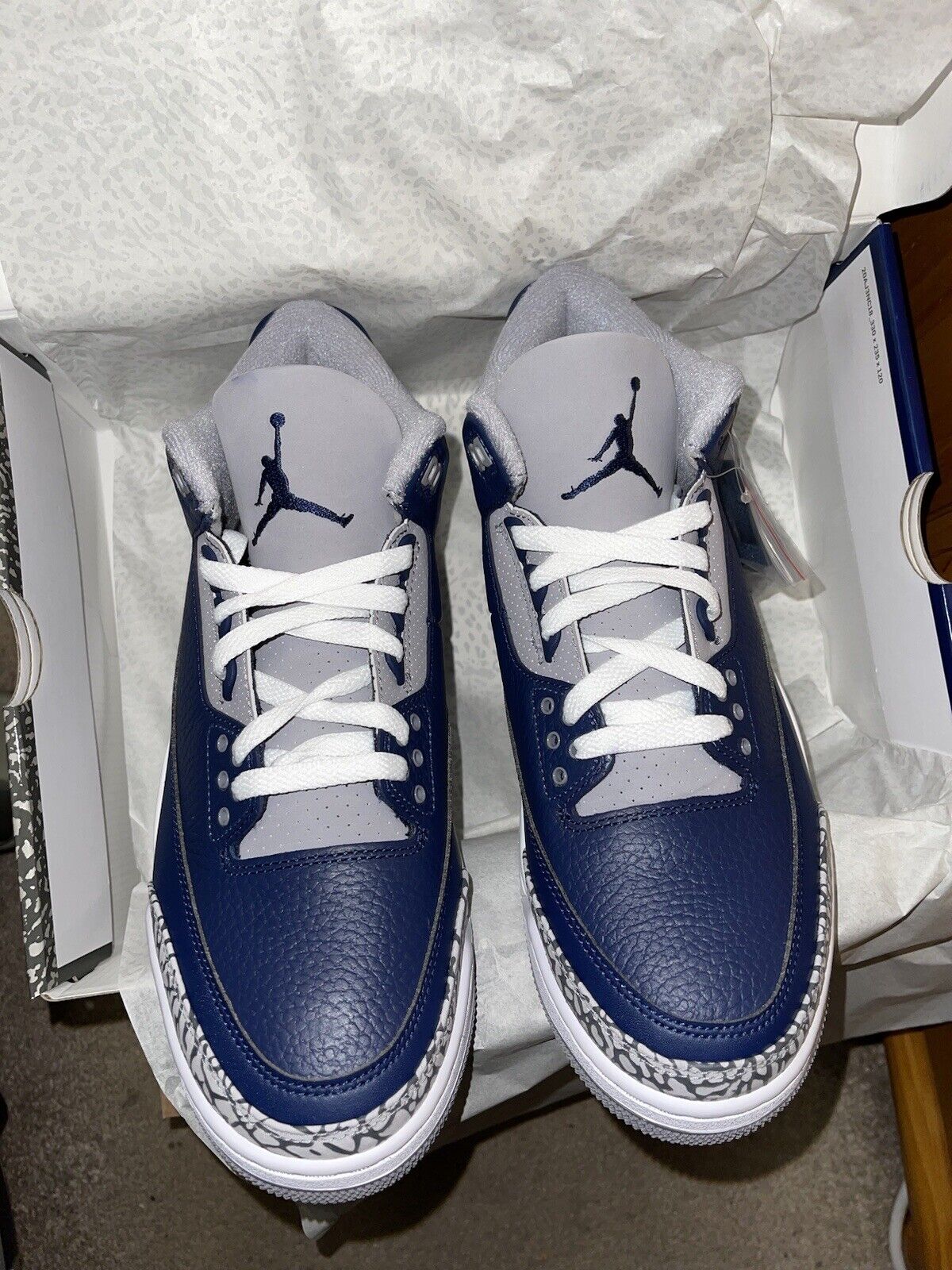 Jordan 3 Retro Georgetown photo review