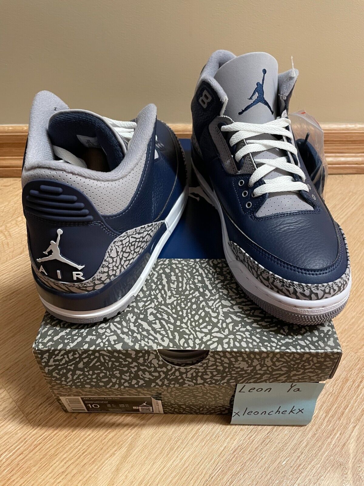 Jordan 3 Retro Georgetown photo review
