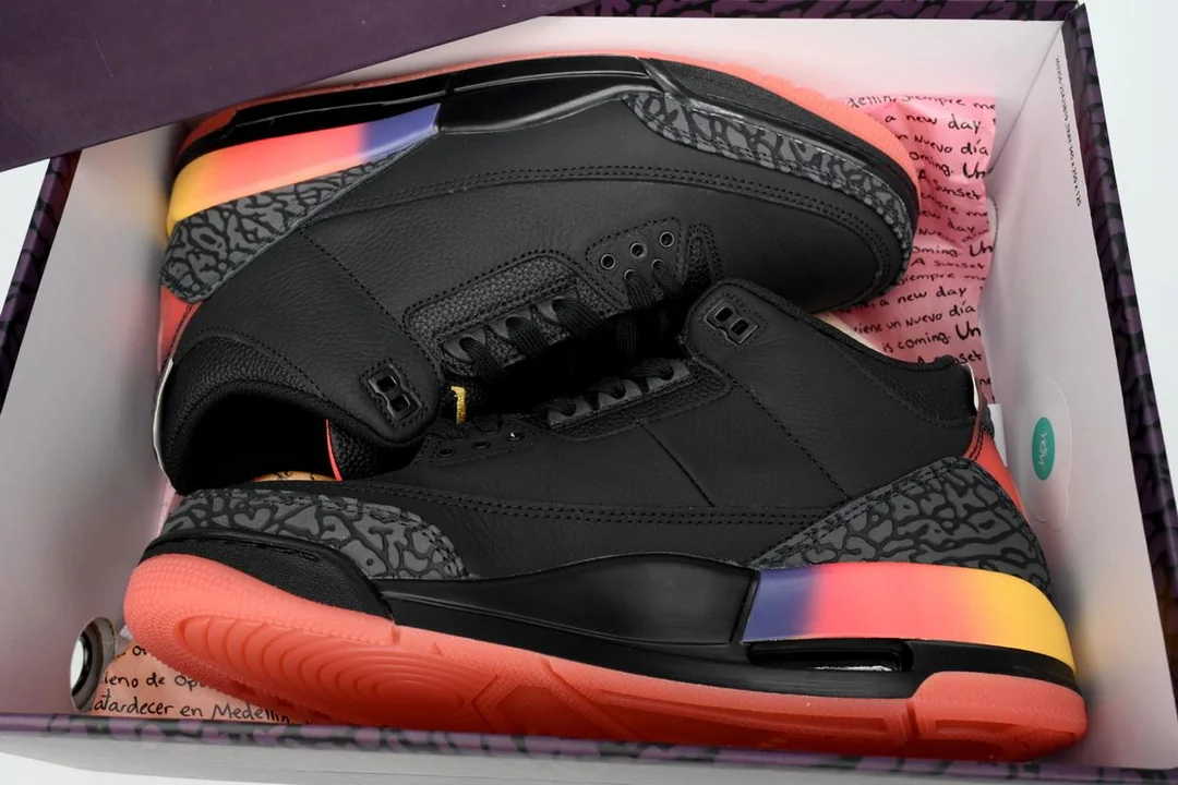 J Balvin x Air Jordan 3 Rio photo review